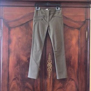 Veronica Beard Adelaide zipper pocket cropped pant